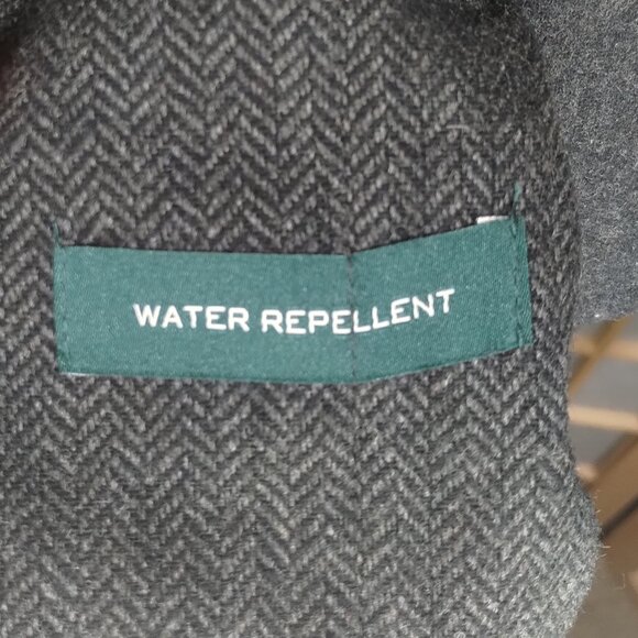 Lauren Ralph Lauren Lined Herringbone pattern Wool Blend Coat Size 46R - Picture 10 of 16